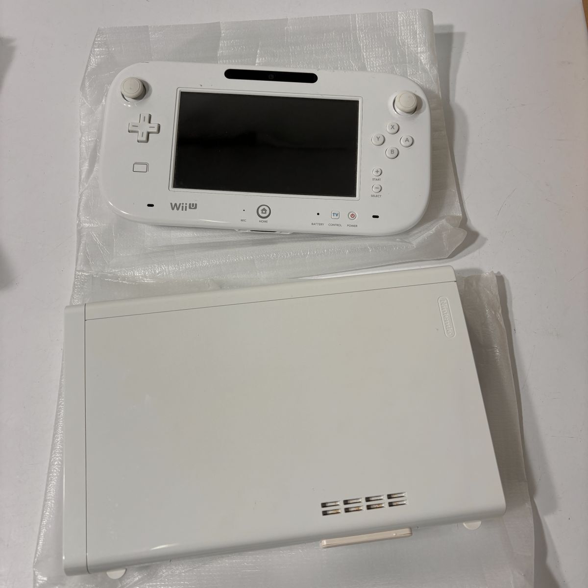 動作確認/初期化済み WiiU 32GB 本体 シロ スポーツ プレミアム