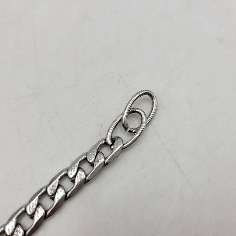 中古品】DIESEL ディーゼル D LOGO CHAIN BRACELET Dロゴ