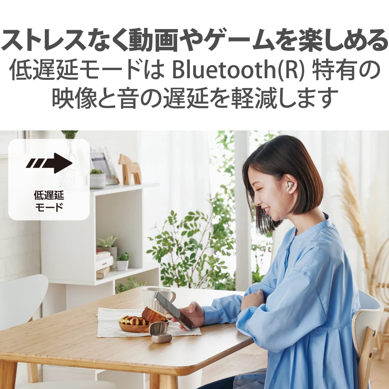 ノイズキャンセリング対応 AAC対応