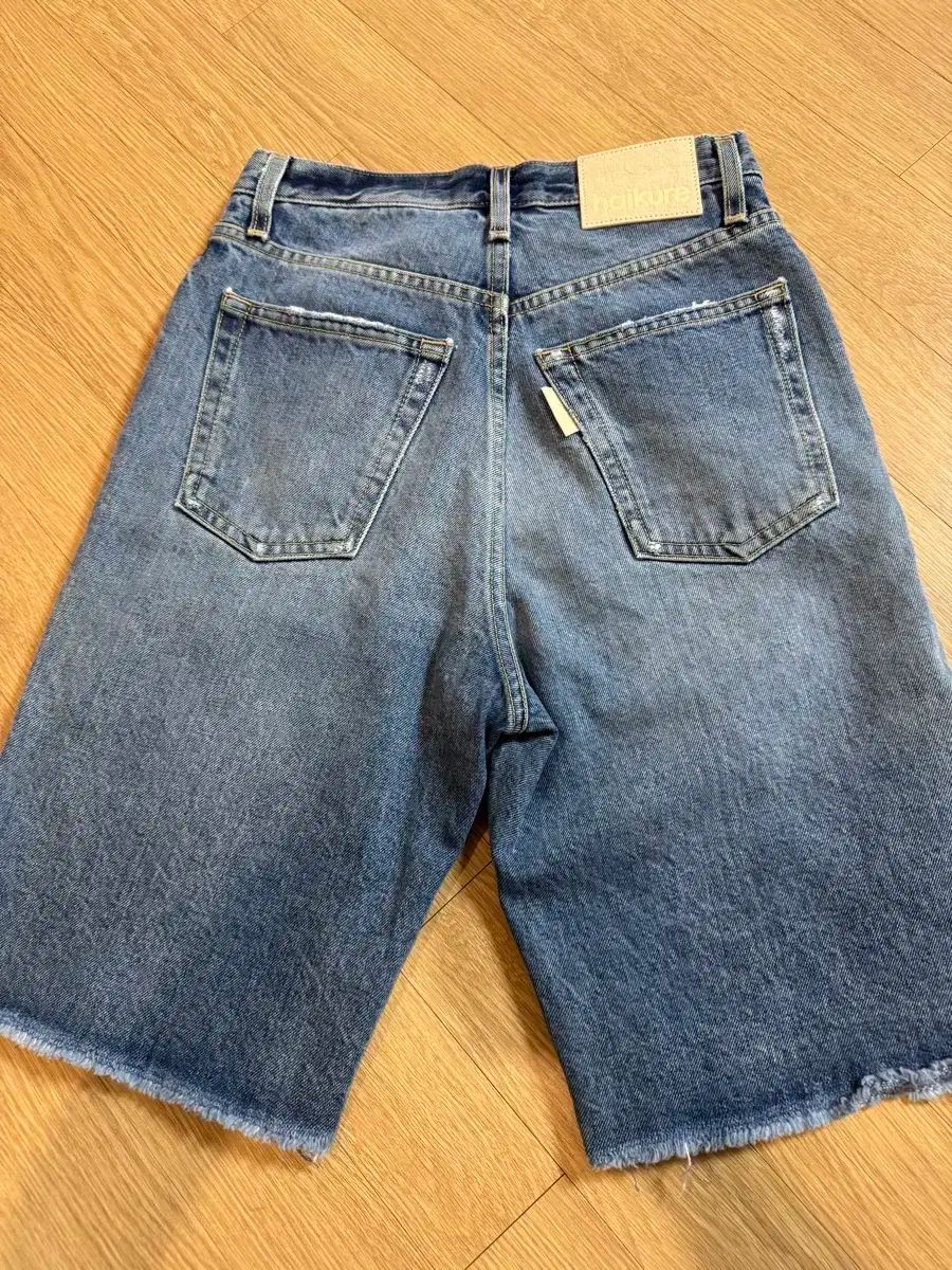 ハイクレ haikure virginia short blue デニム