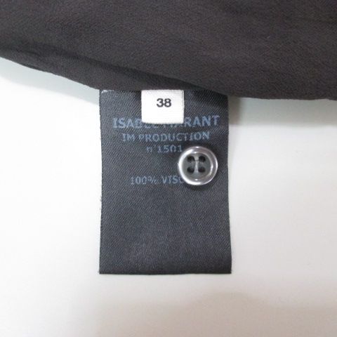 ISABEL MARANT ÉTOILE 長袖ブラウス　サイズ38 イザベル マラン エトワール ISABEL MARANT ETOILE 長袖 シャツ