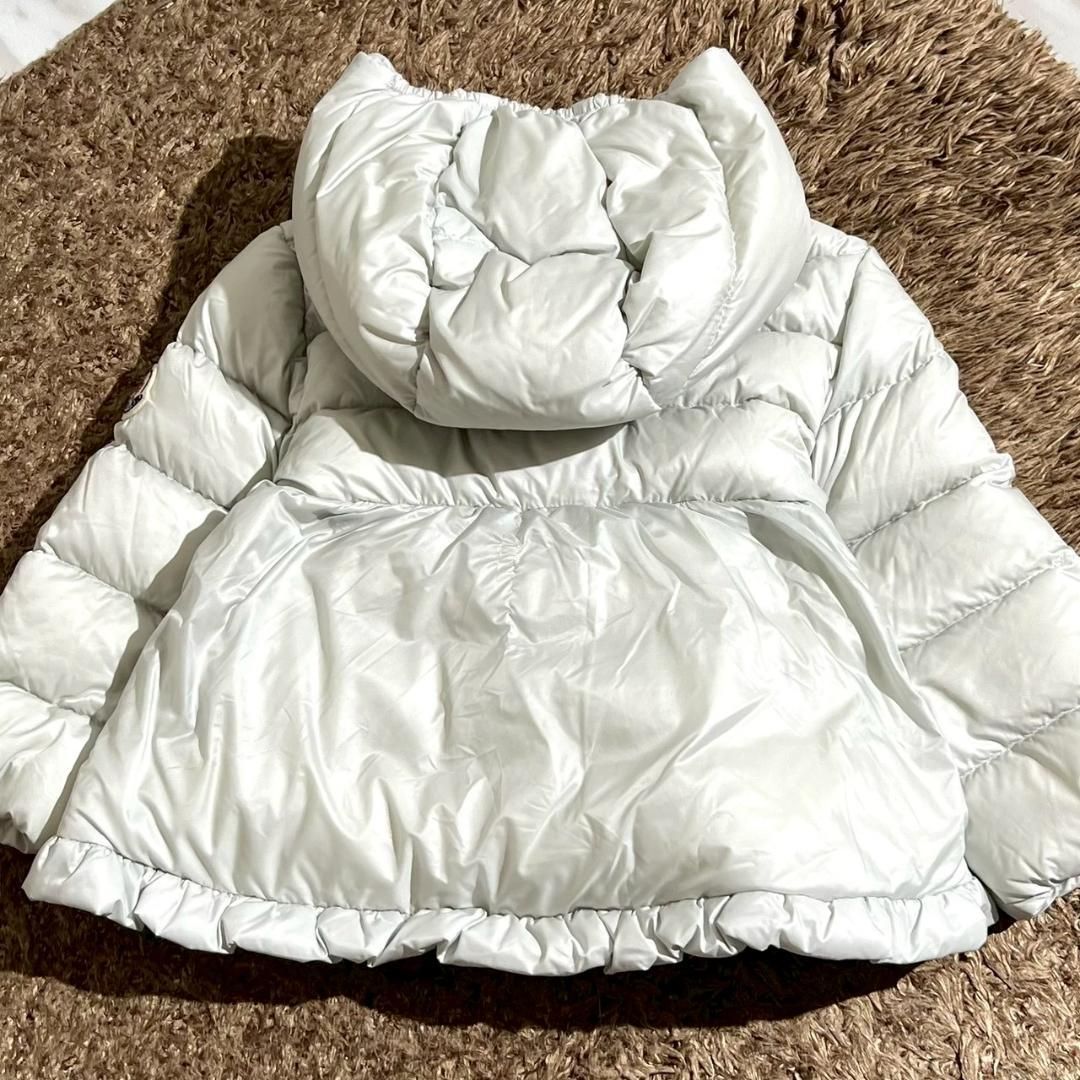 人気✨MONCLER モンクレール ODILE ロゴワッペン フリルダウン