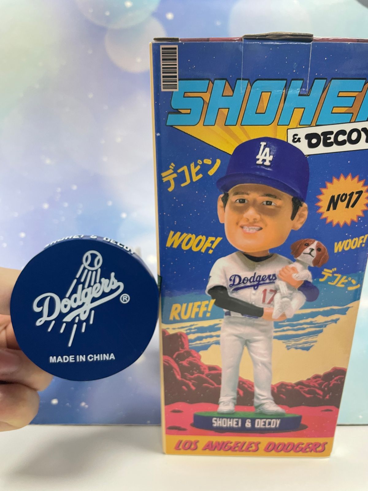 超良個体！ ノーマル ボブルヘッド 大谷翔平＆デコピンボブルヘッド