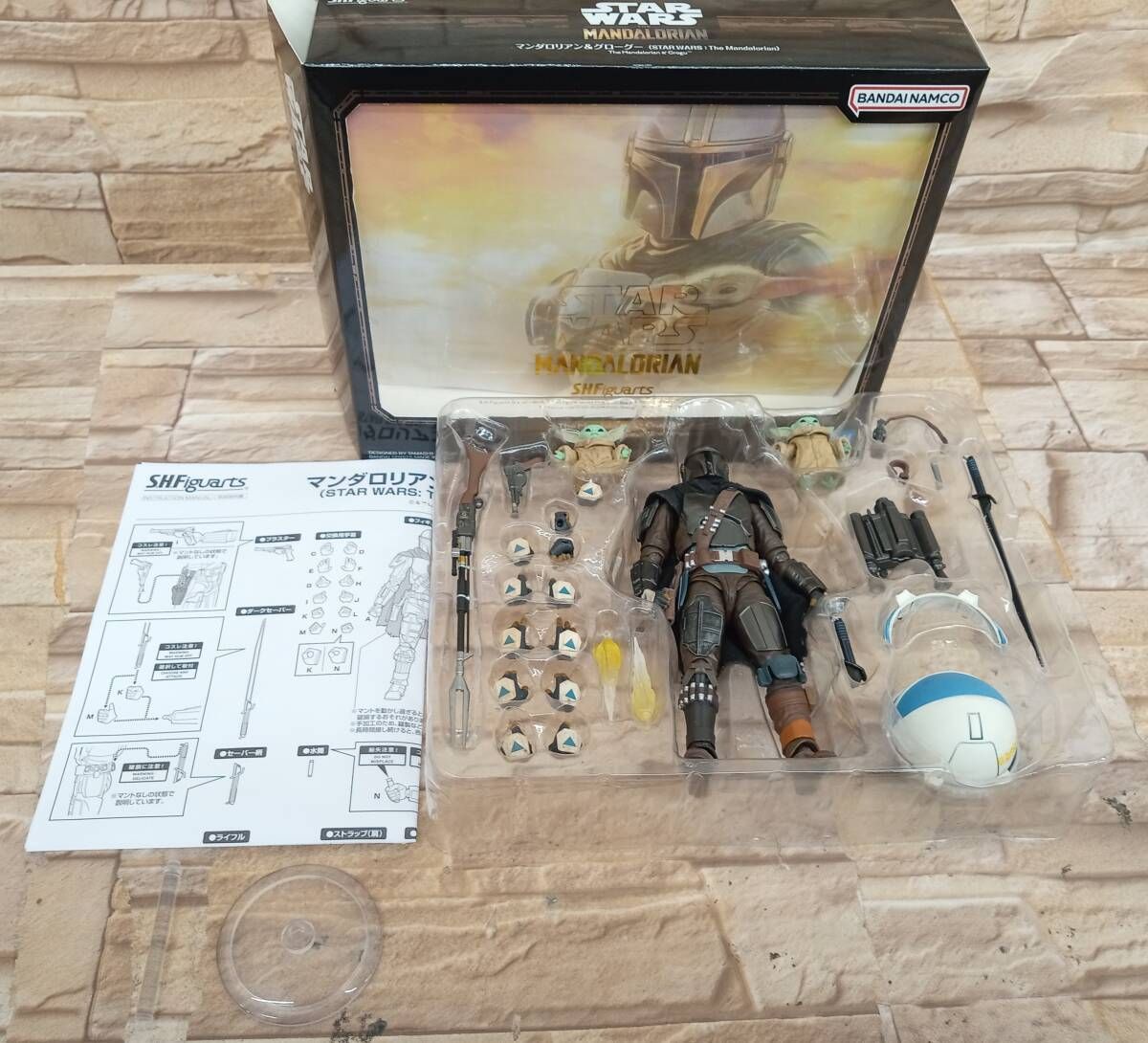 BANDAI - S.H.Figuartsマンダロリアン＆グローグー S.H.Figuarts マンダロリアン＆グローグー（STAR WARS: The