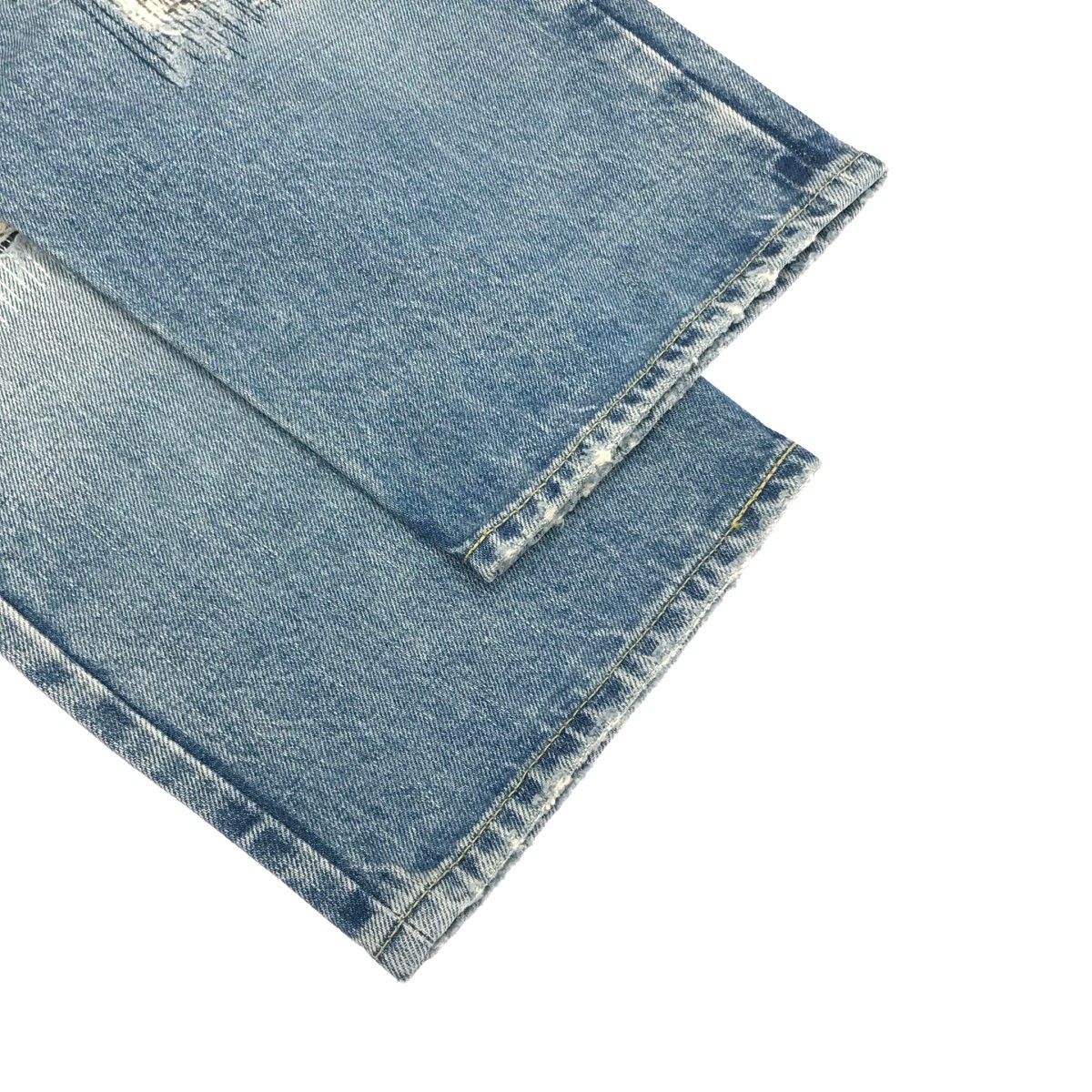 FUMITO GANRYU フミト ガンリュウ 5-POCKET SARROUEL PANTS ダメージ