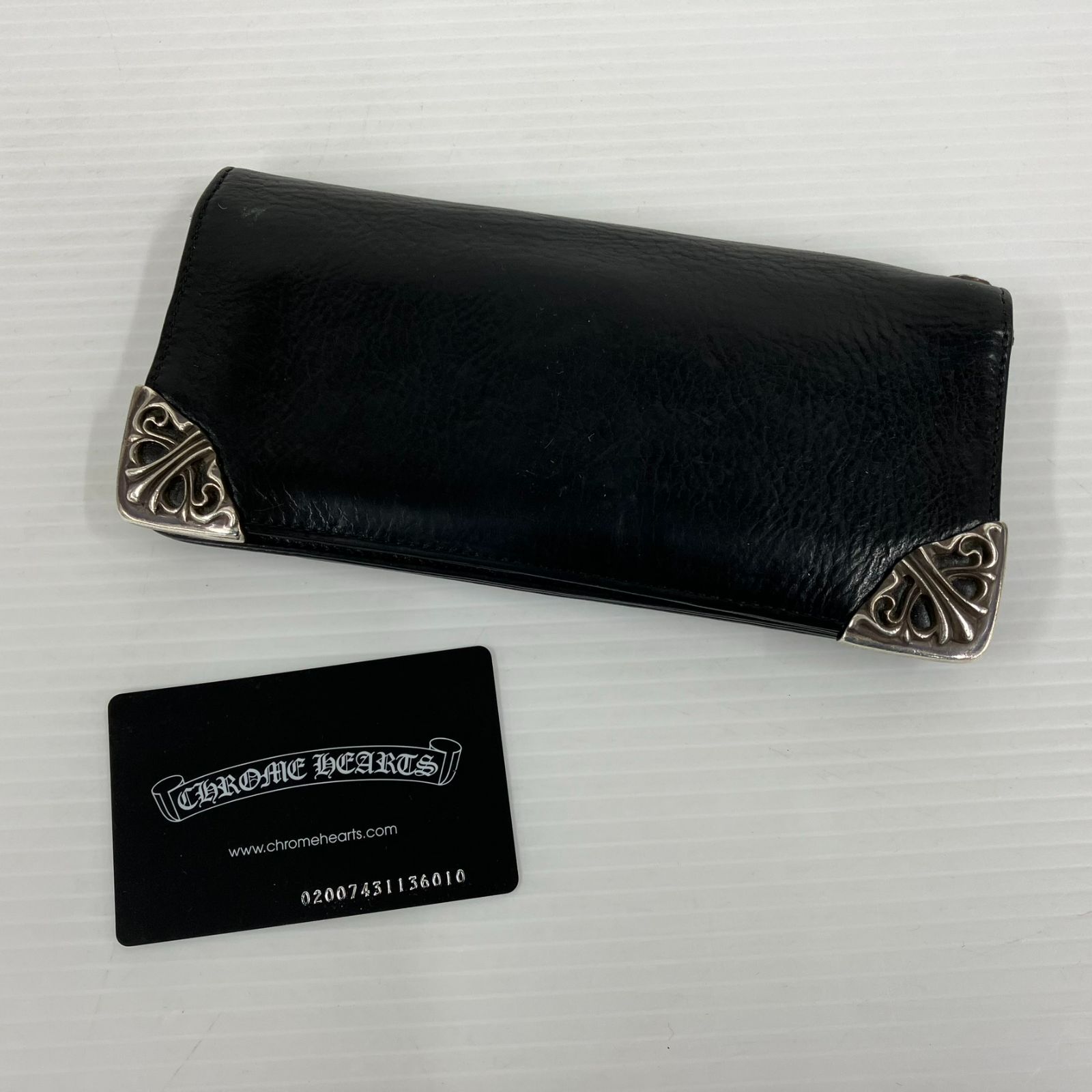 中古最安】クロムハーツ Chrome Hearts シングルフォールド 長