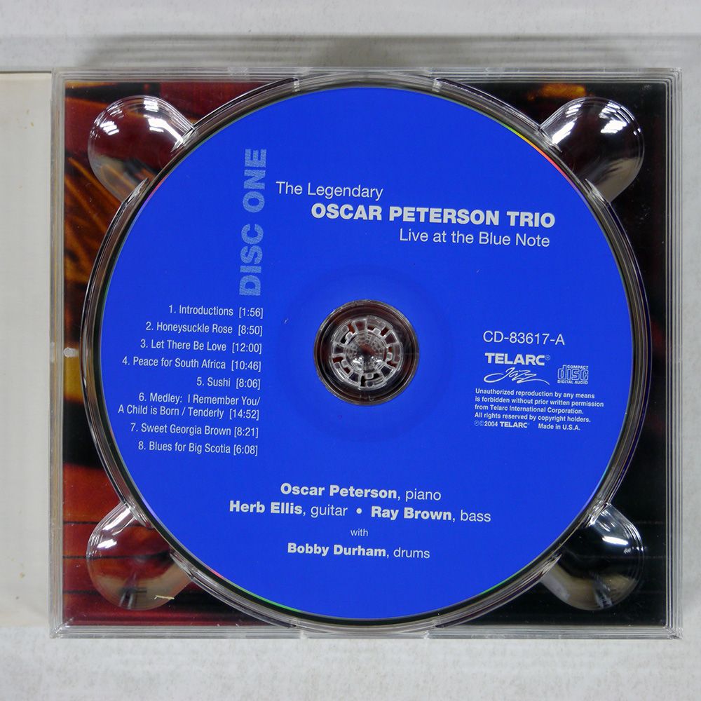 US盤 OSCAR PETERSON/LIVE AT THE BLUE NOTE (THE COMPLETE