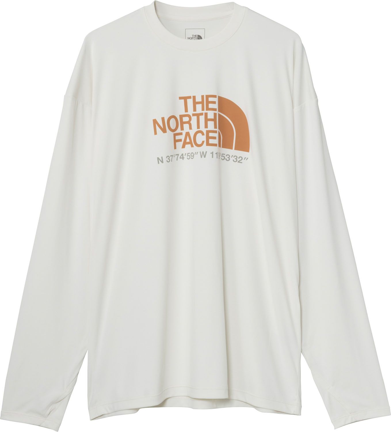 ザ ノース フェイス THE NORTH FACE アウトドア ロングスリーブウォータースムースティー メンズ L|S Water Smooth Tee トップス Tシャツ キャンプ フェス デイリー ミラーレイク NT12432 WD ホワイトデューン