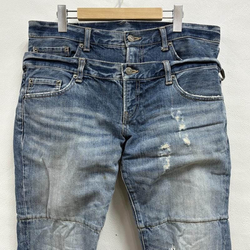 PPFM ピーピーエフエム パンツ デニム、ジーンズ ダブル