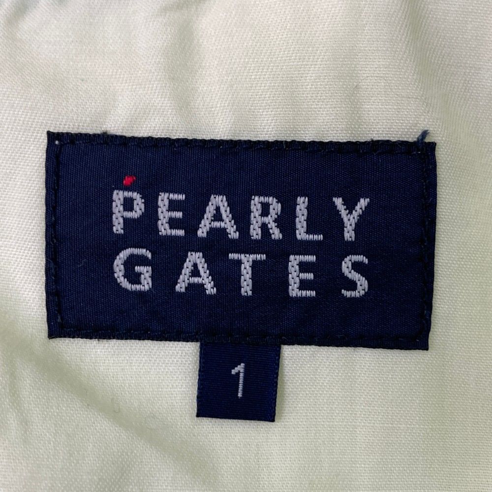PEARLY GATES パーリーゲイツ裏起毛 パンツ 星柄 1 ブラック PEARLY GATES - 【美品】パーリーゲイツ パンツ ネイビー×マルチ