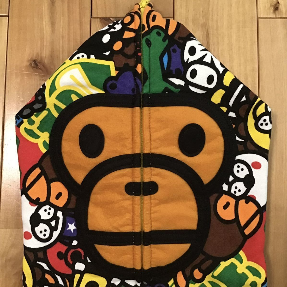 Animal Safari マイロ フルジップ パーカー Sサイズ milo full zip hoodie a bathing ape BAPE  エイプ ベイプ アベイシングエイプ