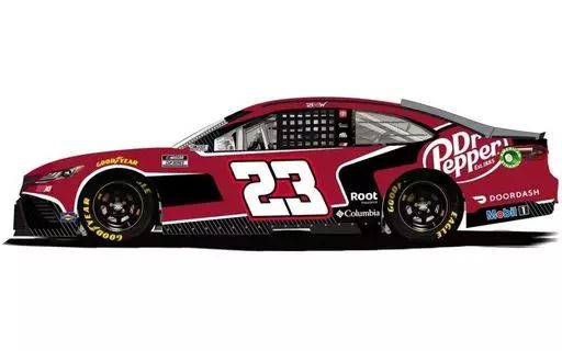 ミニカー　1/24 ババ・ウォレス Dr.ペッパー・ファン投票 TOYOTA カムリ NASCAR 2021 #23 「カラークロームシリーズ」 [C232123DPFDXCL] 中古】ミニカー 1/24 ババ・ウォレス Dr.ペッパー・ファン投票