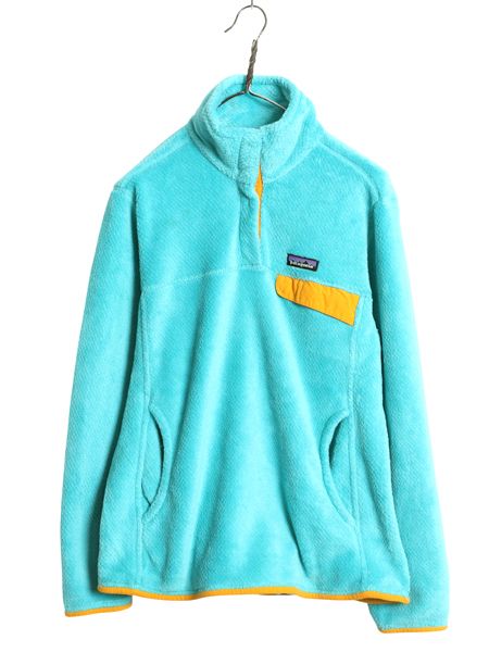 なクーポン配布中! パタゴニア リツール スナップT プルオーバー ジャケット レディース L 古着 16年製 フリース アウトドア ブルゾン ハイネック シンプル