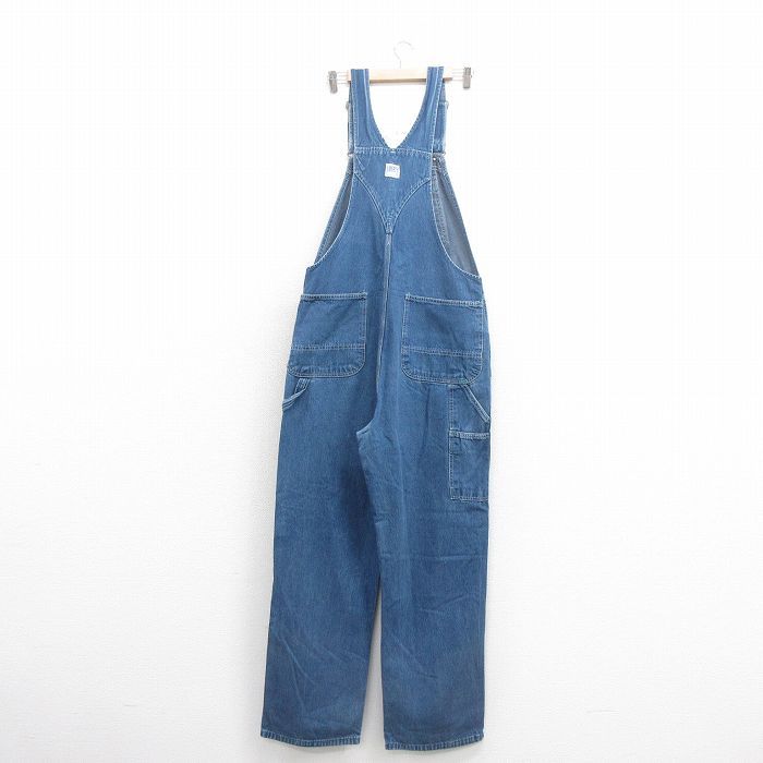 W 38 古着 リバティ オーバーオール メンズ 00 s 紺 ネイビー デニム 25 oct 20 ボトムス
