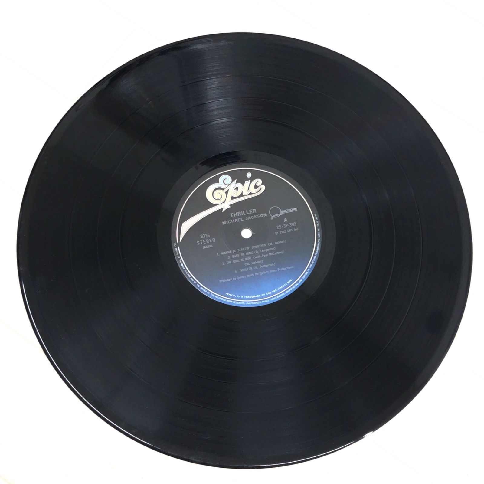 Michael Jackson Thriller 35-3P-399 国内盤美品 マイケル・ジャクソン / スリラー [※国内盤,品番:25・3P-399