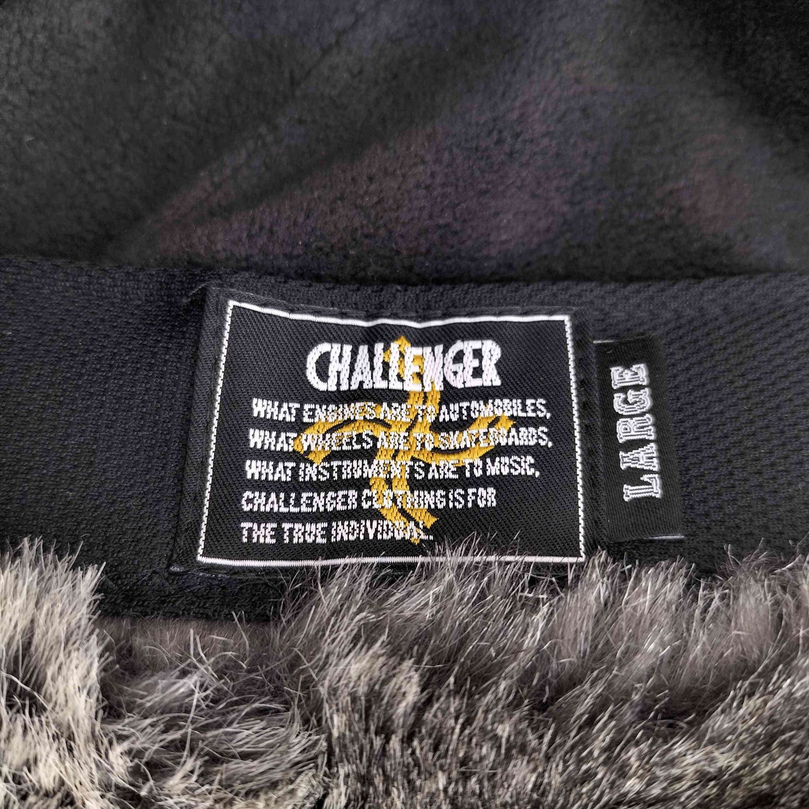 チャレンジャー CHALLENGER BANDANNA BOMBER HAT メンズ L