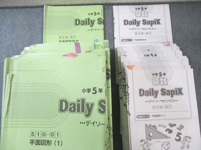 SAPIX 小5 サピックス デイリー/サマー/サポート 算数 通年