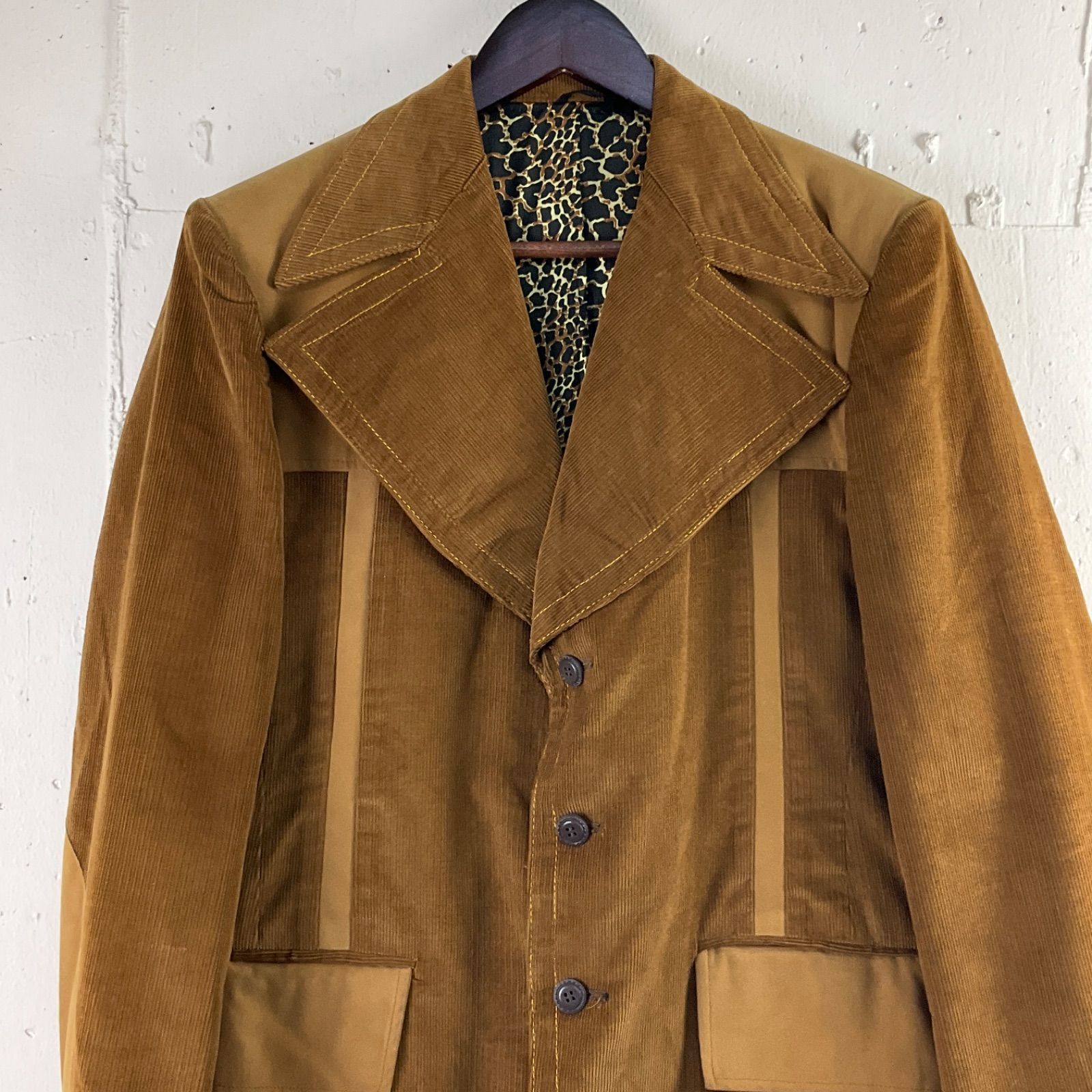 USA製 70年代 70s Jonathan Jones コーデュロイ テーラード