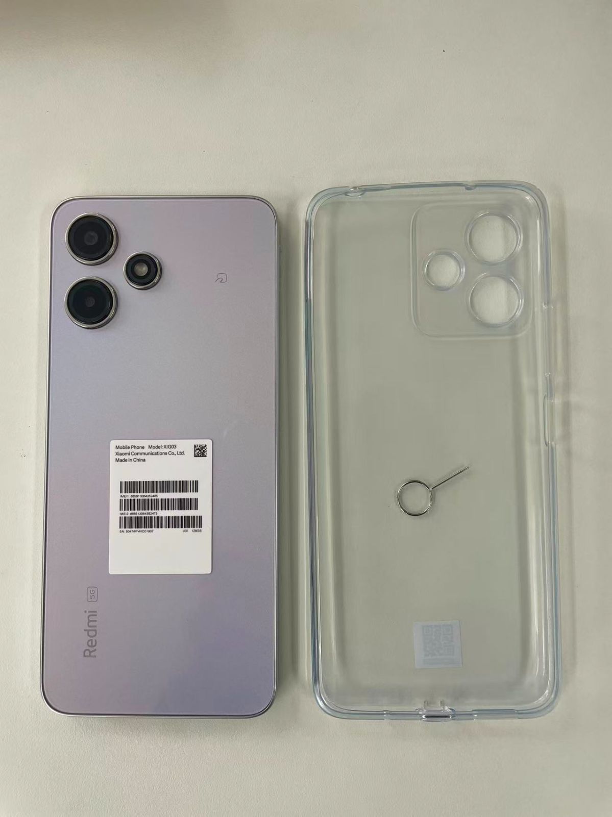 美品 Redmi 12 卸売 5G XIG03 ポーラーシルバー au版 Redmi 12 5G