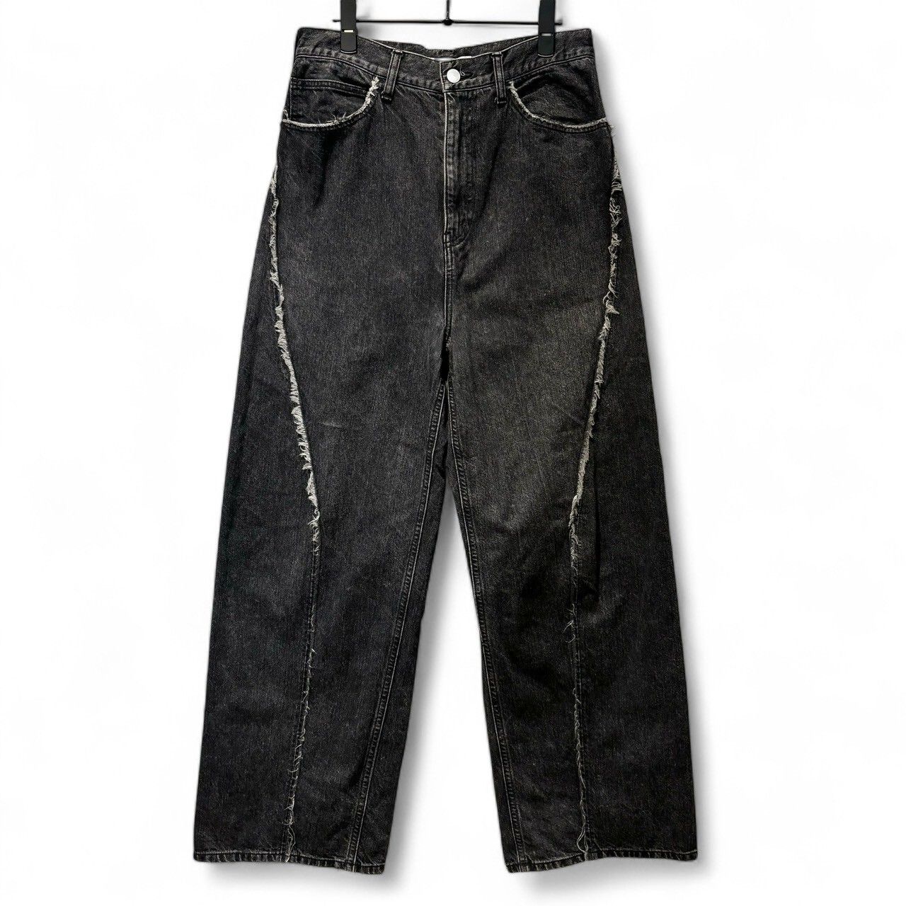 JieDa (ジエダ) jie-ST15 EX LOOSE FIT JEANS メンズ ブラック 1 