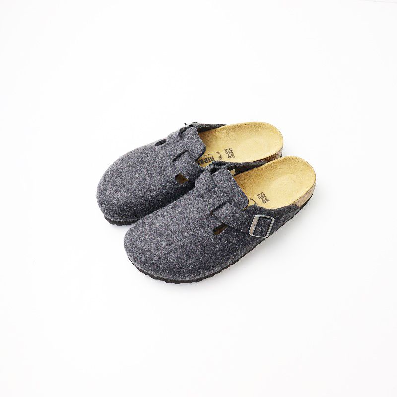 極美品 ビルケンシュトック BIRKENSTOCK ボストン BOSTON ウール 