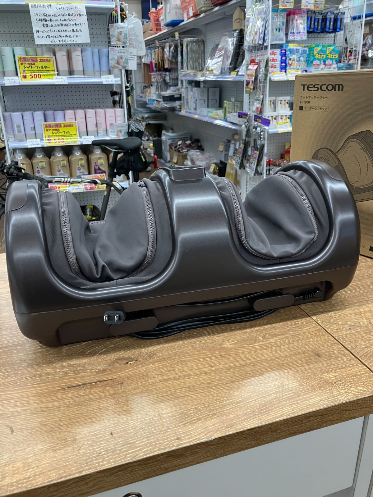 送料込！TESCOM テスコム TF3000 フットマッサージャー  テスコム ＴＦ3000 中古 動作品 １円スタート Yahoo!オークション