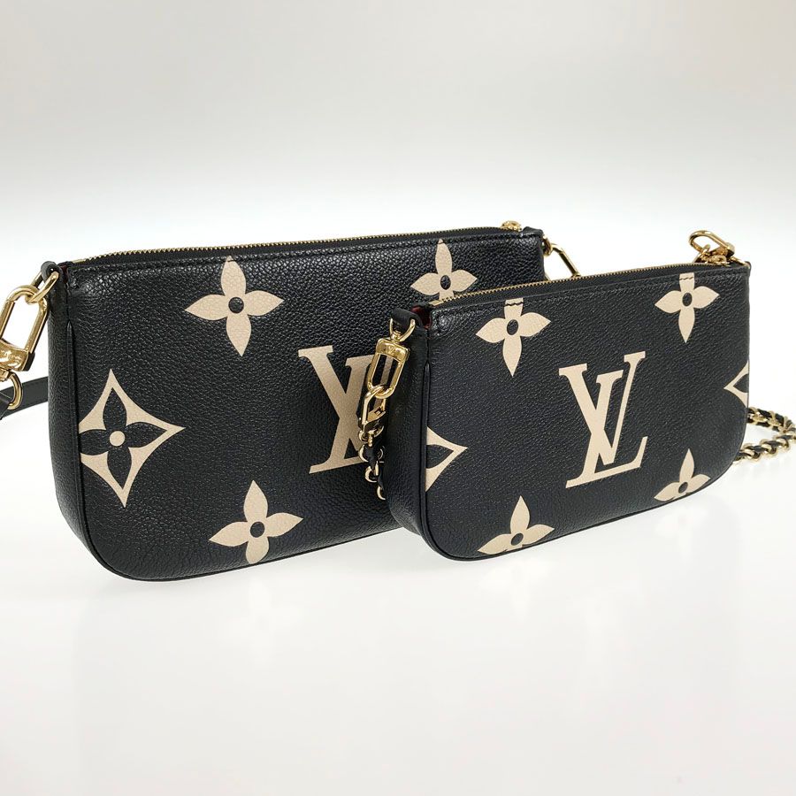 ルイ・ヴィトン LOUIS VUITTON バイカラー モノグラム アンプラント