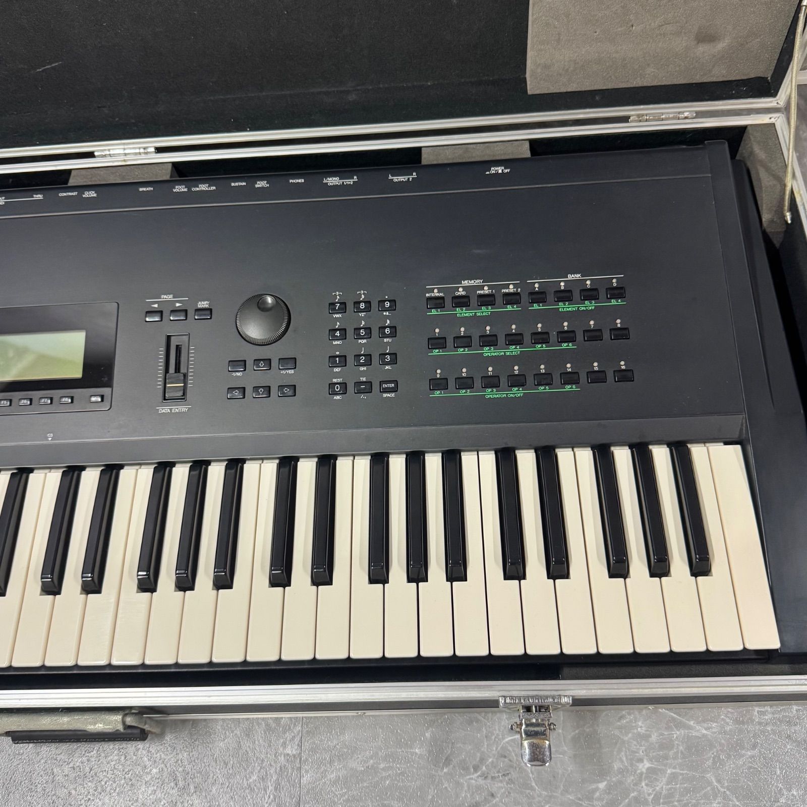 銘機】YAMAHA SY77 シンセサイザー 名機 ハイブリッド音源 動作良好