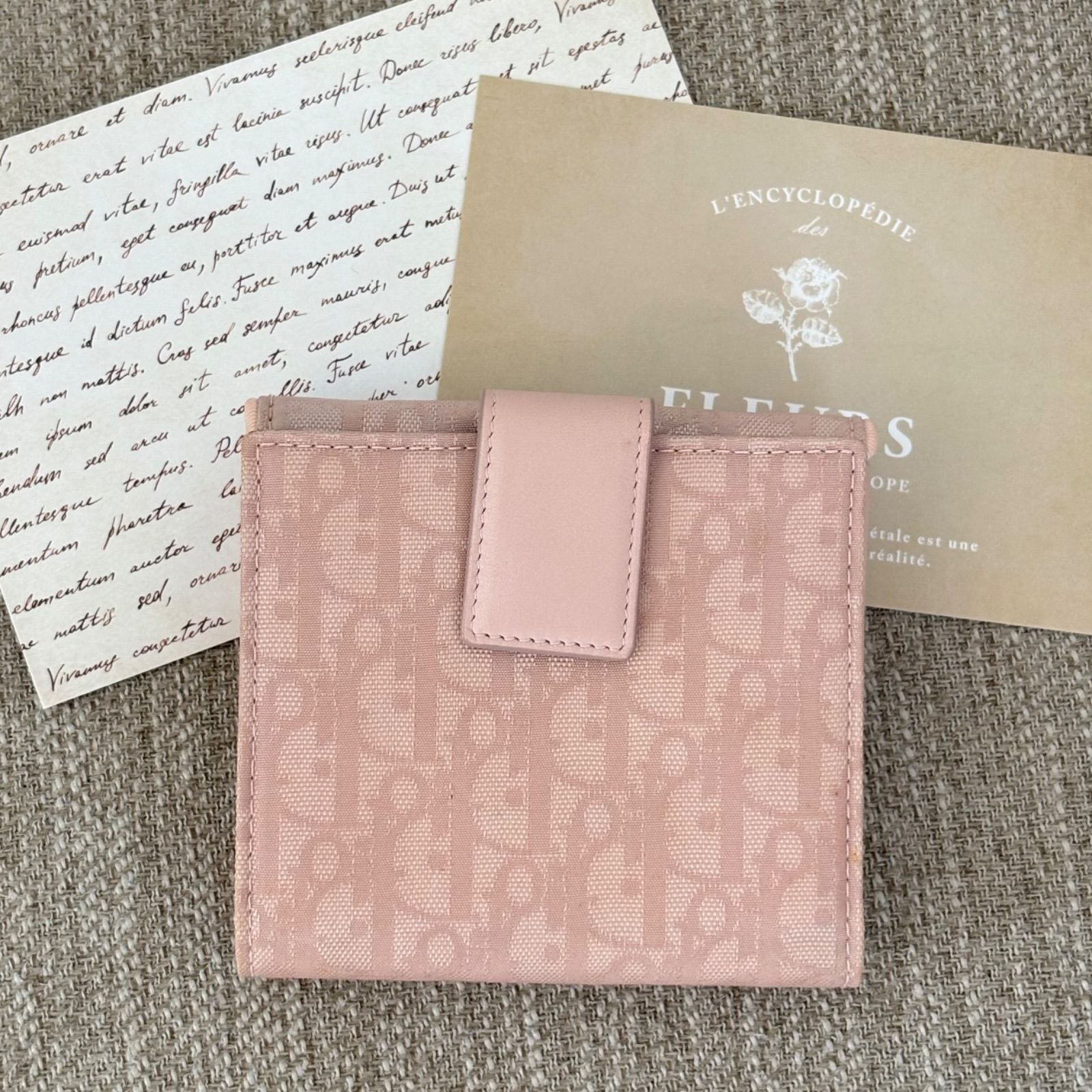 ディオール トロッター 長財布 二つ折り オブリーク クリスチャン