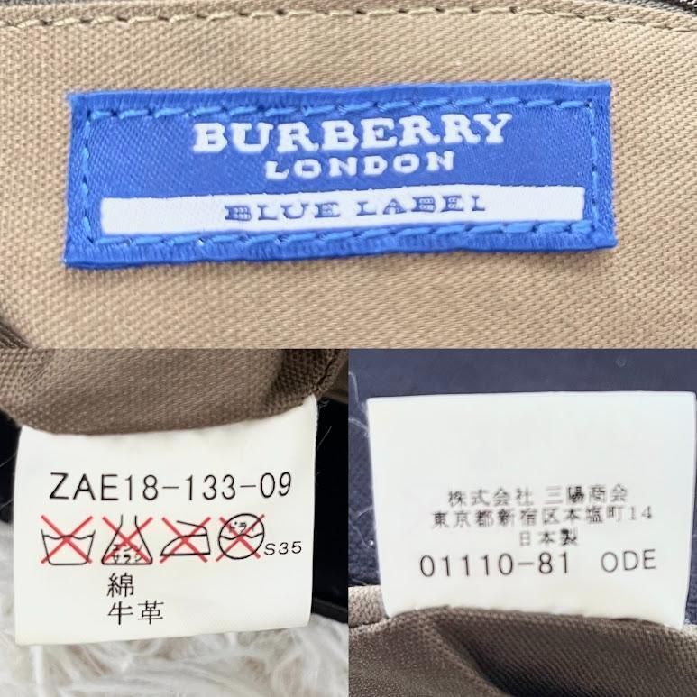 BURBERRY BLUE LABEL バーバリーブルーレーベル トートバッグ