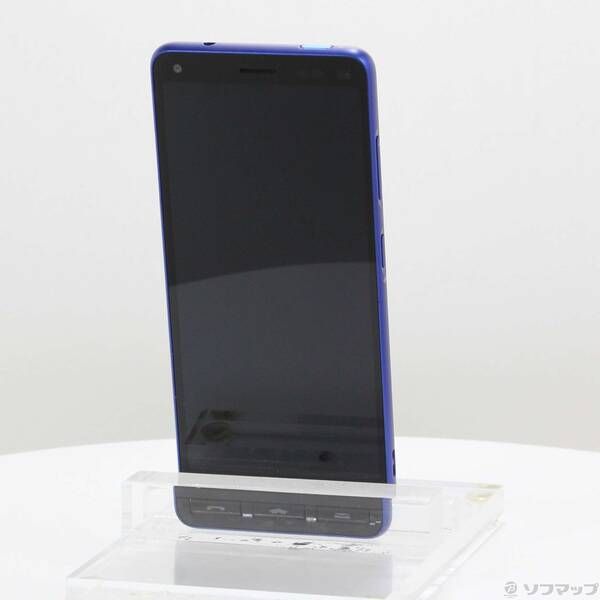 ローズ 〔中古品〕 かんたんスマホ2+ 32GB ブルー KYSDZ3 Y
