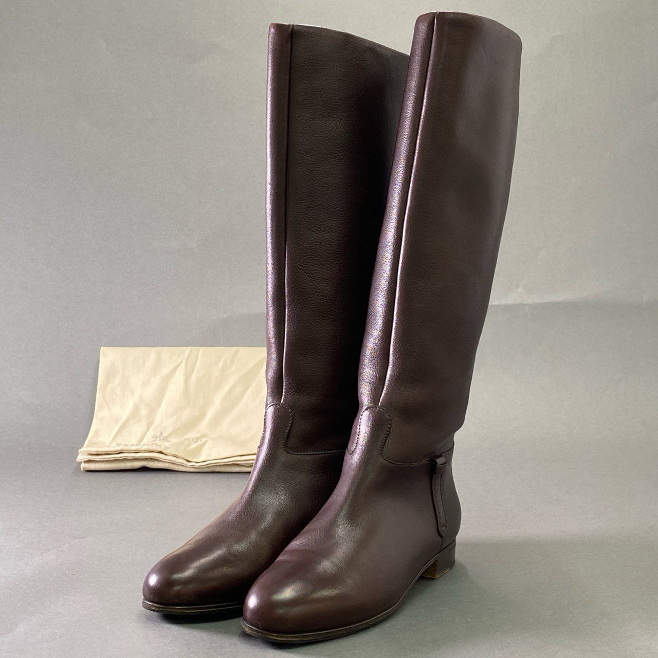 2j11 TANINO CRISCI タニノクリスチー ロングブーツ 37 1/2 ブラウン 2j11 TANINO CRISCI タニノクリスチー ロングブーツ 37 1/2 ブラウン