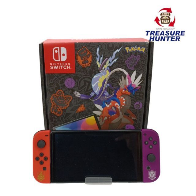 Nintendo Switch 有機ELスカーレット・バイオレットエディション Amazon.co.jp: Nintendo Switch(有機ELモデル) スカーレット