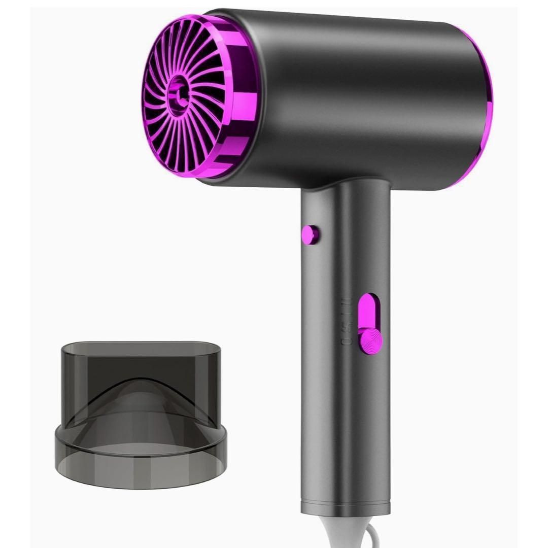 【新品 未使用】1200W マイナスイオン ヘアドライヤー デジタルヘアドライヤー【マイナスイオン】