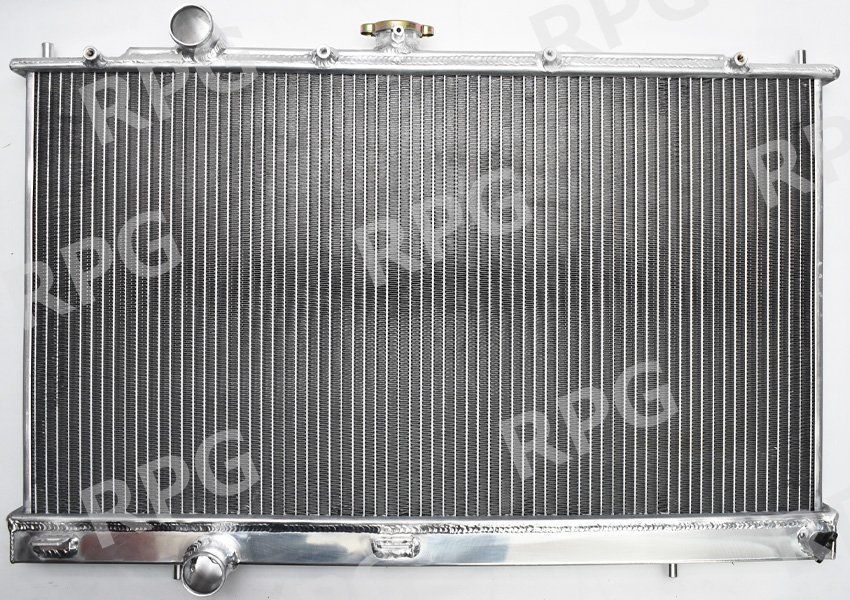 ランエボ Ⅳ Ⅴ Ⅵ 4G63 M/T用 3層 52MM フルアルミ ラジエーター 在庫限り ラジエター