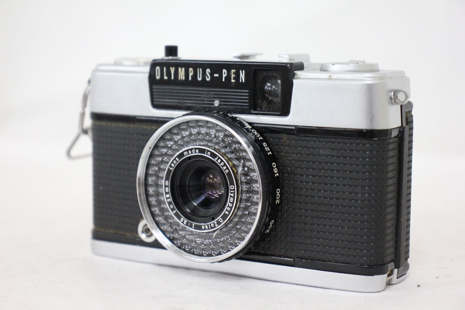 返品保証 オリンパス Olympus-PEN EE-3 D.Zuiko 28mm F3.5 カメラ e2680