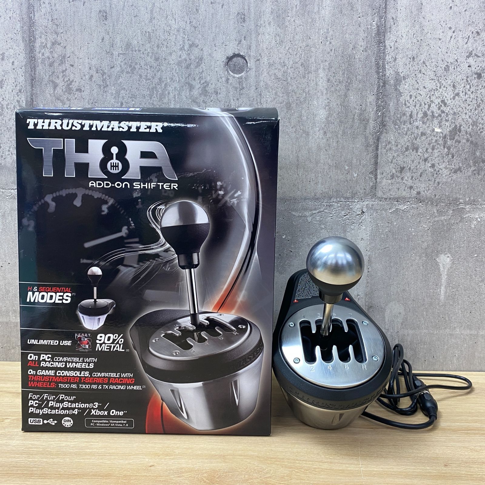 スラストマスター TH8A シフター Amazon | Thrustmaster TH8A シフター for PlayStation4 H