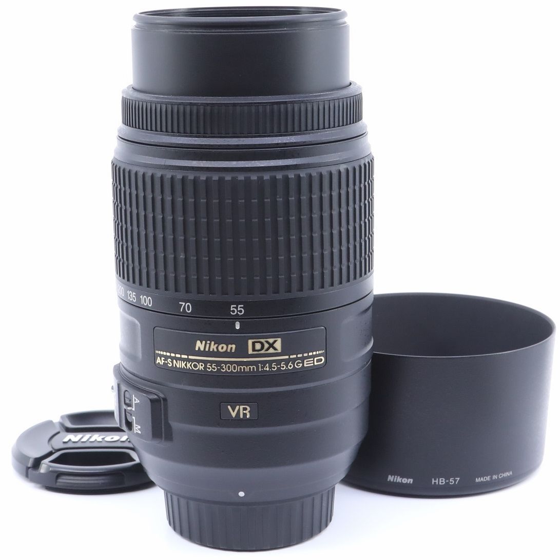 ほぼ新品＞ Nikon 望遠ズーム レンズ AF-S DX NIKKOR 55-300mm f/4.5