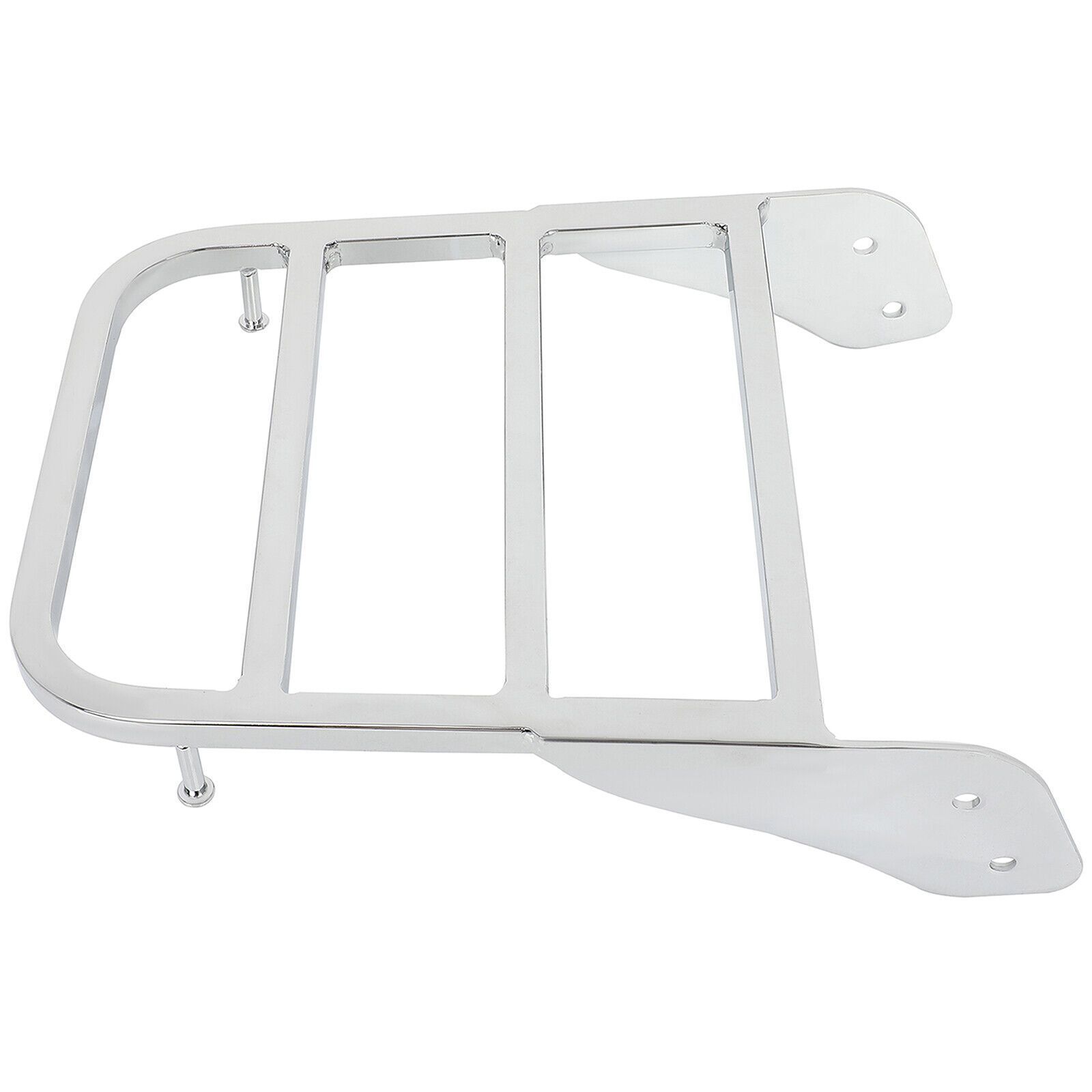 ヤマハ ドラッグスター Vスター 400 650 1100 クラシック 1998-2011 対応 クローム ステンレス製 リアラゲッジラック 後部荷台WP売り切れ間近108 BRIGHTFACE_UK