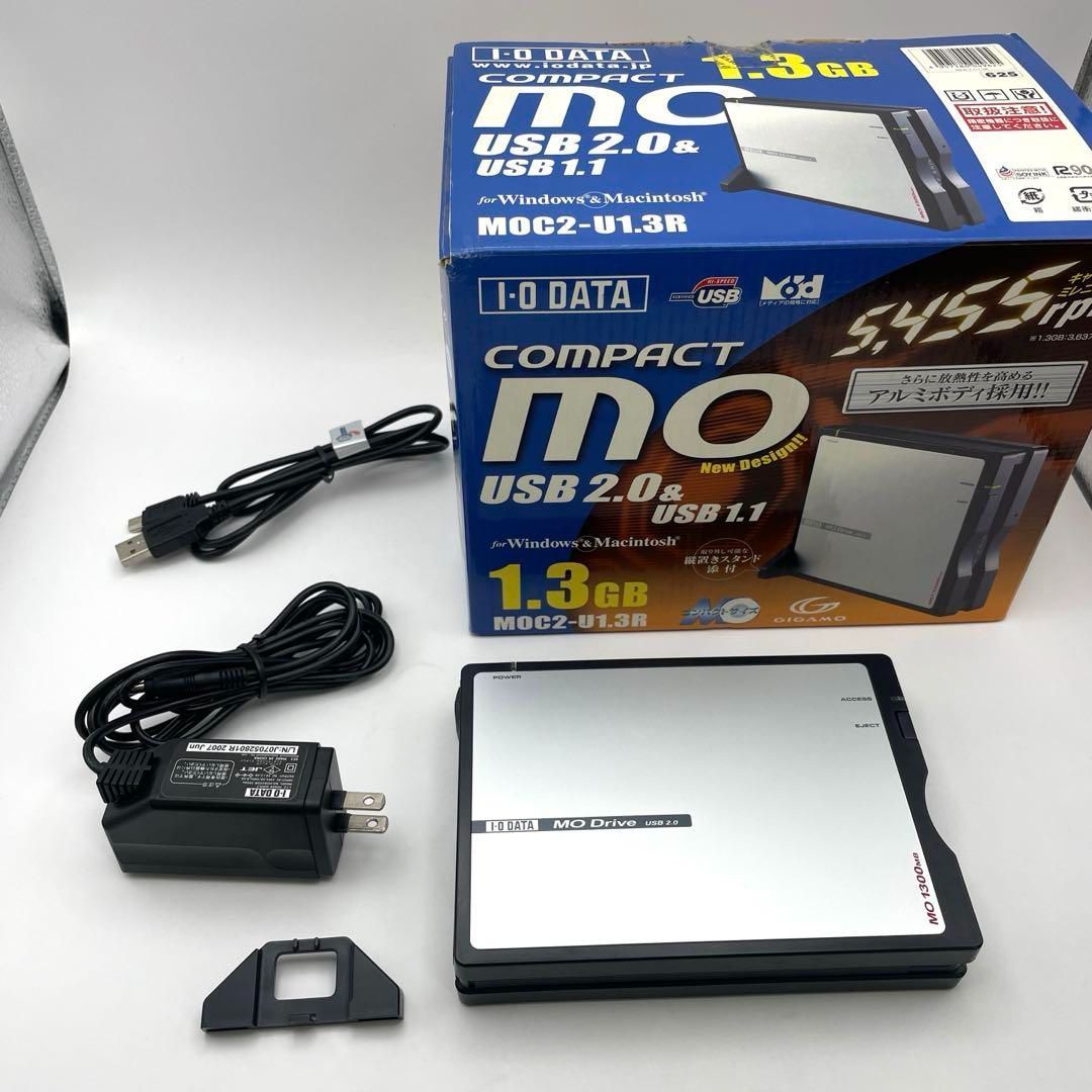 I-O DATA MOC2-U1.3R 外付けMOドライブ アイオーデータ