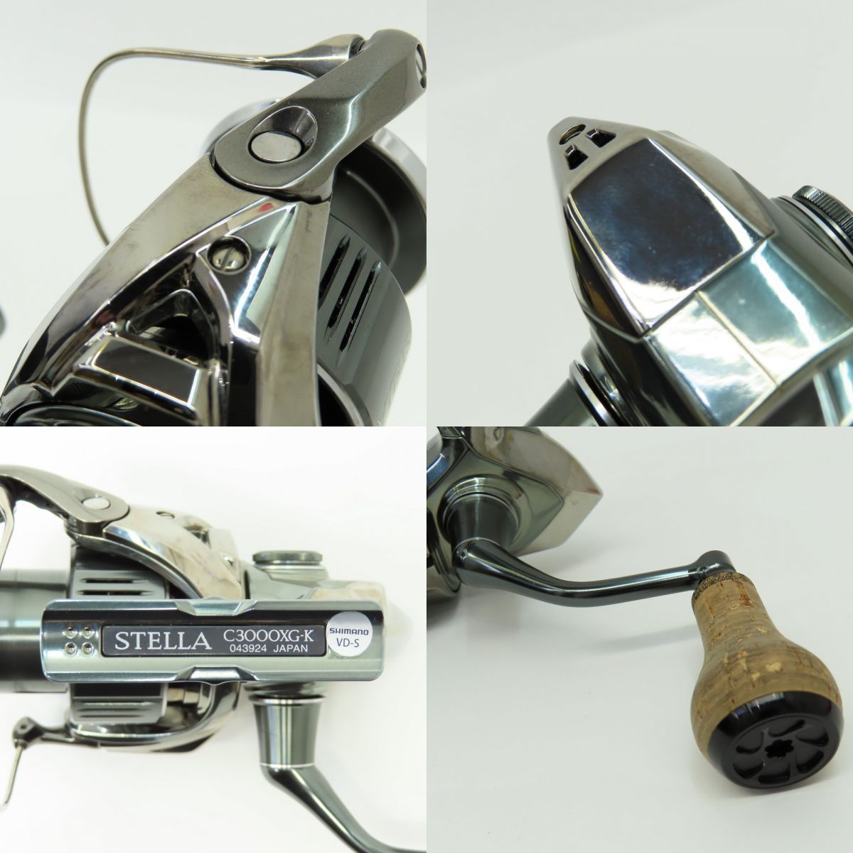 SHIMANO シマノ 22 STELLA ステラ C3000XG 043924 スピニングリール ハンドルノブ：GOMEXUS ※中古 - メルカリ