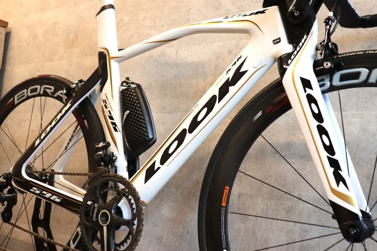 ルック LOOK 596 PRO TEAM 2009 XSサイズ カンパニョーロ レコード 11S