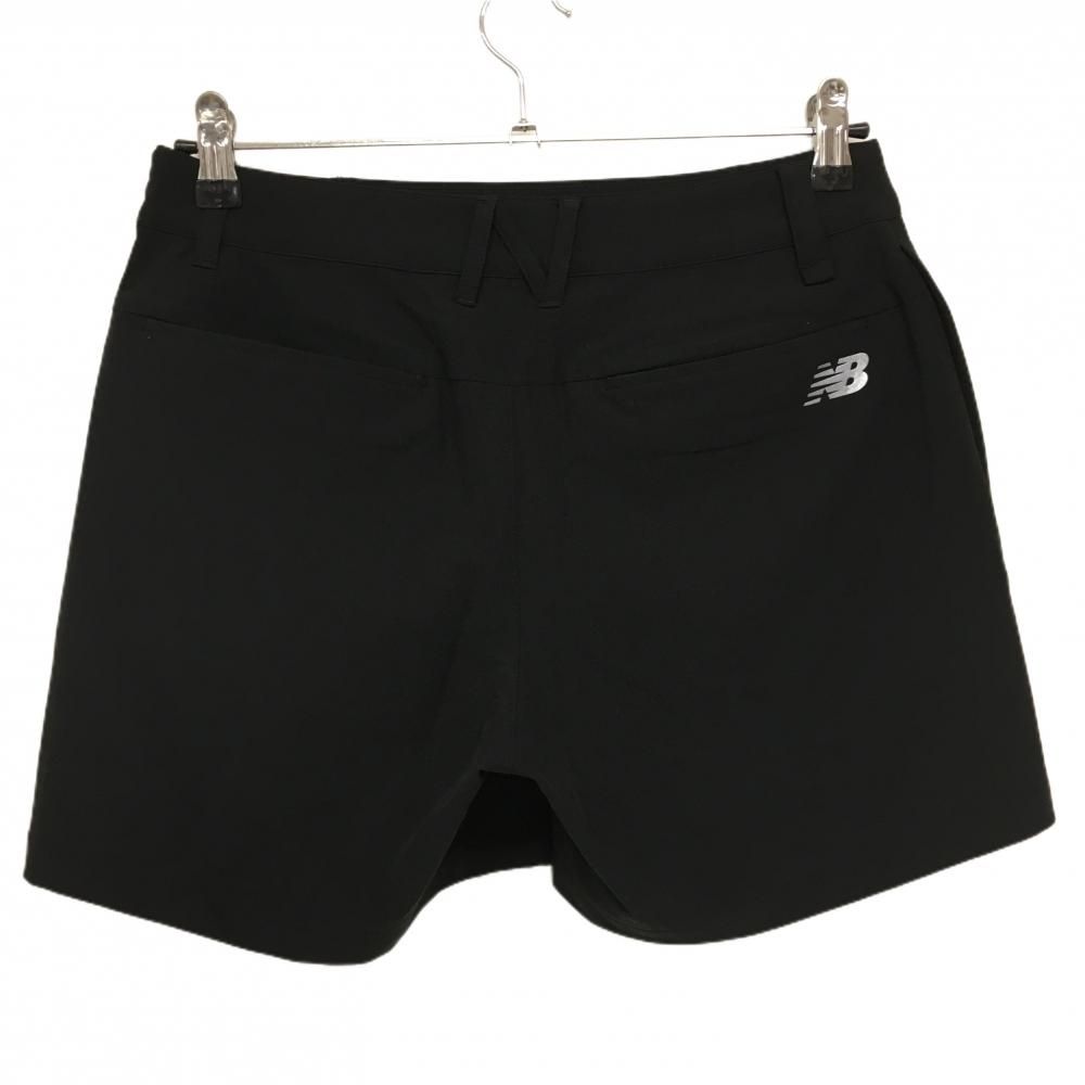 New Balance - 【超美品】ニューバランス キュロットスカート 黒×ベージュ 裾ロゴプリント レディース 1(M) ゴルフウェア 2024年モデル New Balance 超美品】ニューバランス キュロットスカート 黒×ベージュ 裾ロゴ