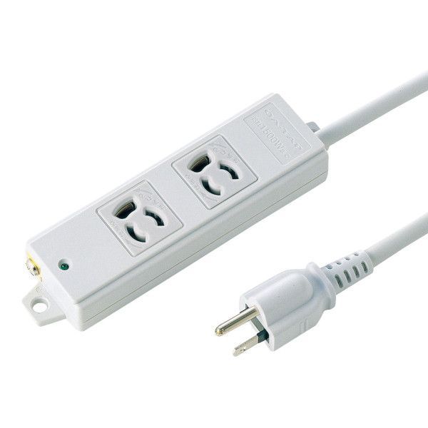 【新品・7営業日以内発送】サンワサプライ TAP-KE2-3 工事物件タップ 2個口・3m TAPKE23【沖縄離島販売不可】