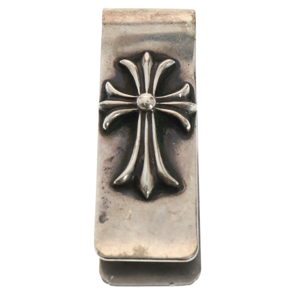 ChromeHearts 　クロスモチーフ マネークリップ Chrome Hearts - 極美品 CHROME HEARTS クロムハーツ MNY CLIP