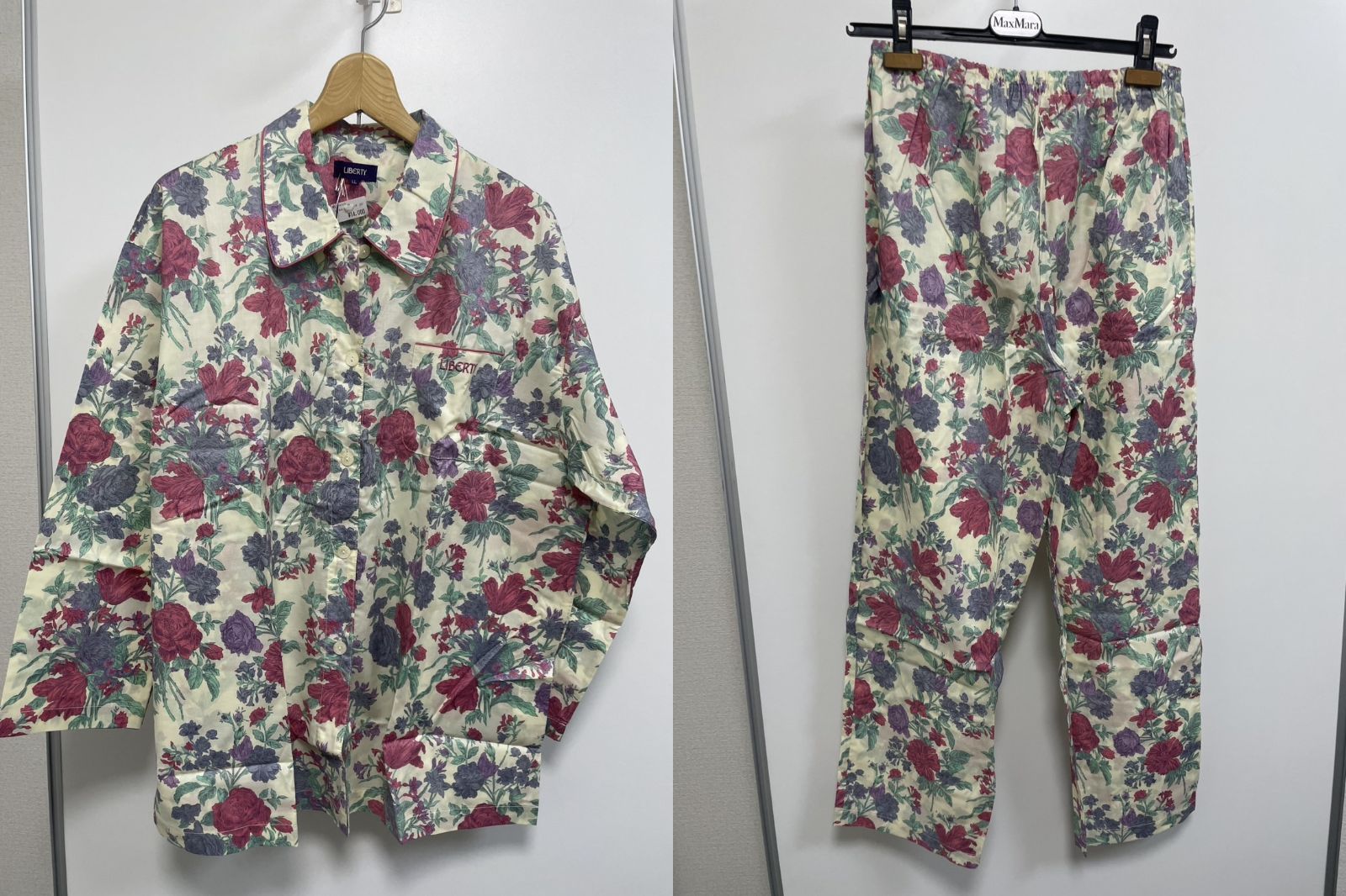 新品未使用LIBERTY パジャマ 花柄２点セット LIBERTY 花柄パジャマ サイズLL 未使用 M00057 - メルカリ