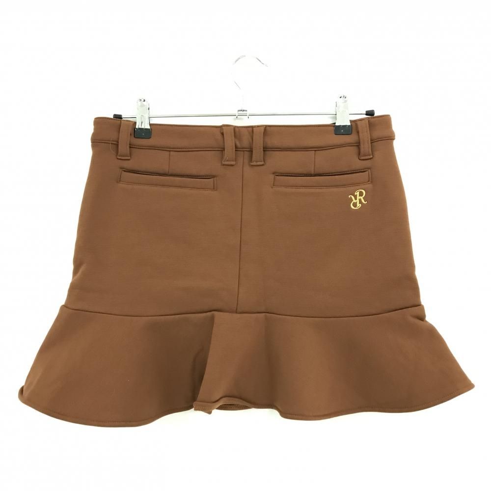 超美品】レザレクション ストレッチスカート ブラウン ポケット