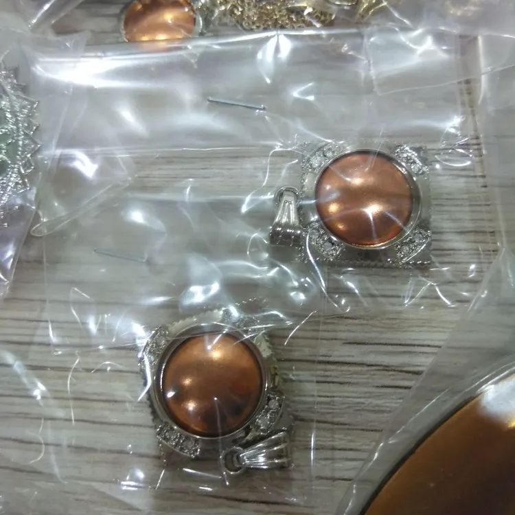 K096 七宝焼きアクセサリーパーツ素材 大量130点セット - メルカリ