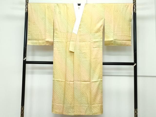 平和屋本店□極上 越後十日町一流染匠 桐屋・翠山工房 訪問着・長襦袢  