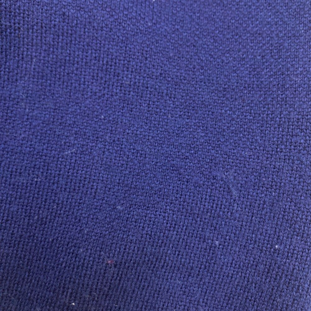 サイズ：38 ARCHIVIO アルチビオ ウール混 ニットベスト ネイビー系